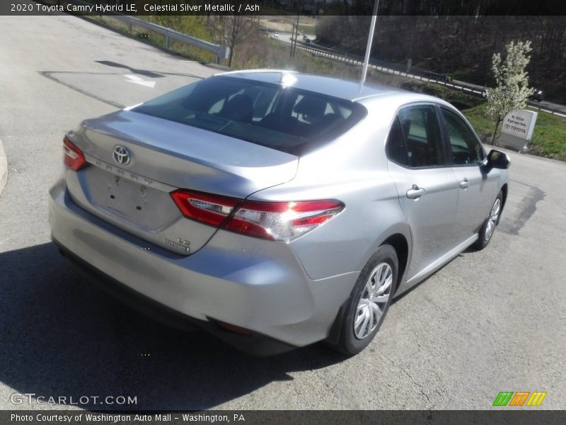 Celestial Silver Metallic / Ash 2020 Toyota Camry Hybrid LE