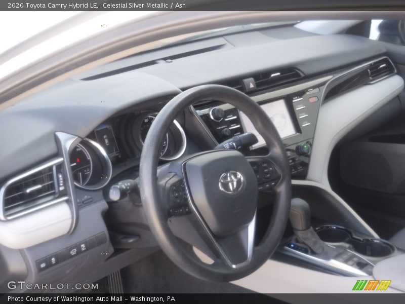 Celestial Silver Metallic / Ash 2020 Toyota Camry Hybrid LE