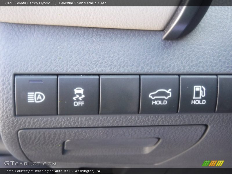 Celestial Silver Metallic / Ash 2020 Toyota Camry Hybrid LE