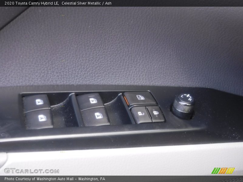 Celestial Silver Metallic / Ash 2020 Toyota Camry Hybrid LE