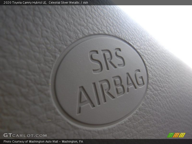 Celestial Silver Metallic / Ash 2020 Toyota Camry Hybrid LE