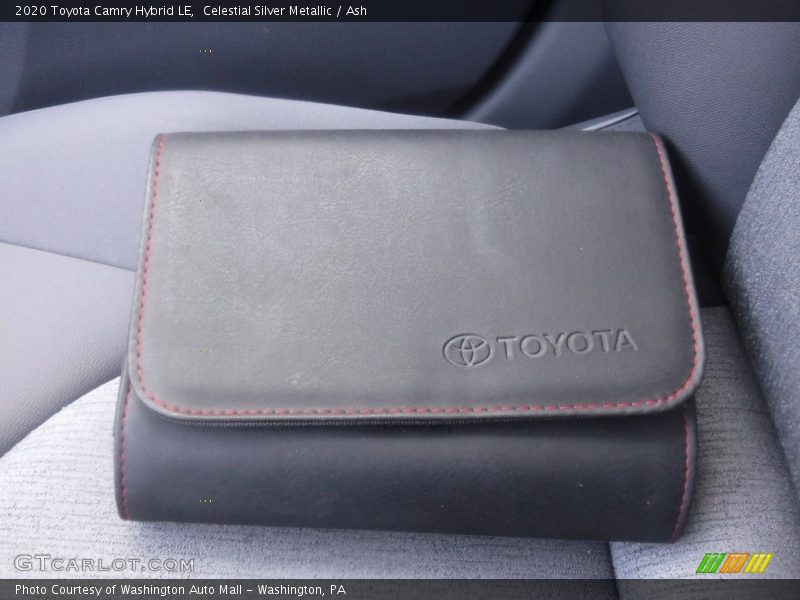 Celestial Silver Metallic / Ash 2020 Toyota Camry Hybrid LE