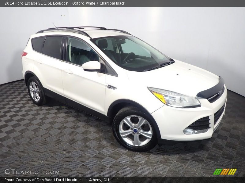 Oxford White / Charcoal Black 2014 Ford Escape SE 1.6L EcoBoost