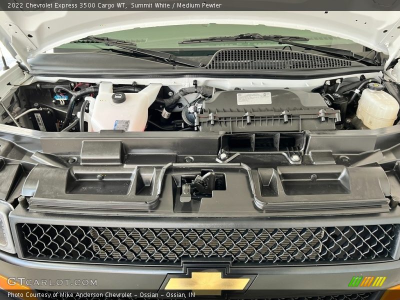 Summit White / Medium Pewter 2022 Chevrolet Express 3500 Cargo WT