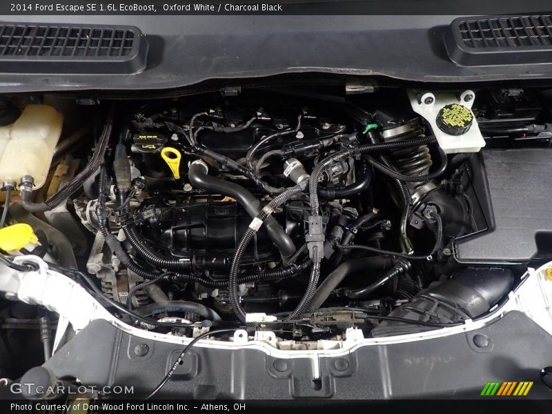 Oxford White / Charcoal Black 2014 Ford Escape SE 1.6L EcoBoost