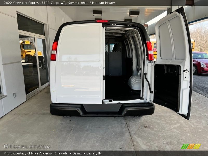 Summit White / Medium Pewter 2022 Chevrolet Express 3500 Cargo WT
