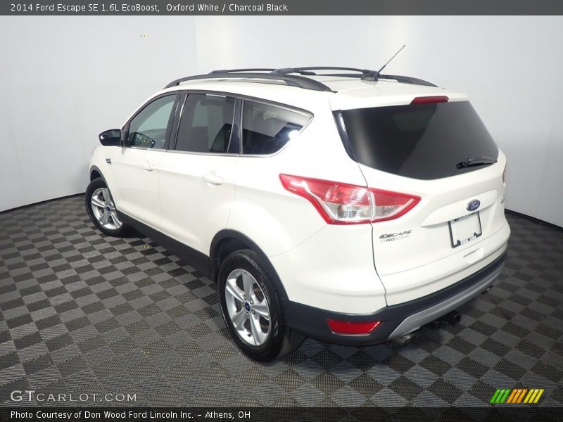 Oxford White / Charcoal Black 2014 Ford Escape SE 1.6L EcoBoost