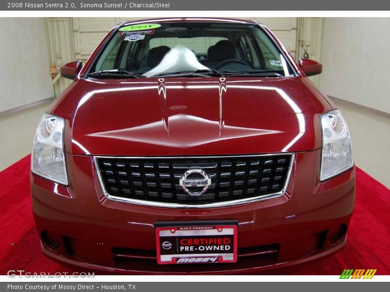 Sonoma Sunset / Charcoal/Steel 2008 Nissan Sentra 2.0