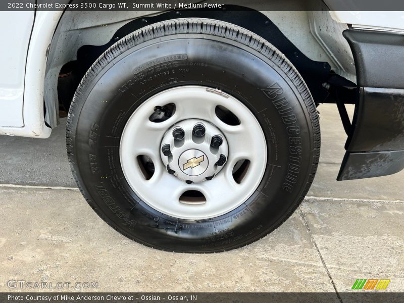 Summit White / Medium Pewter 2022 Chevrolet Express 3500 Cargo WT