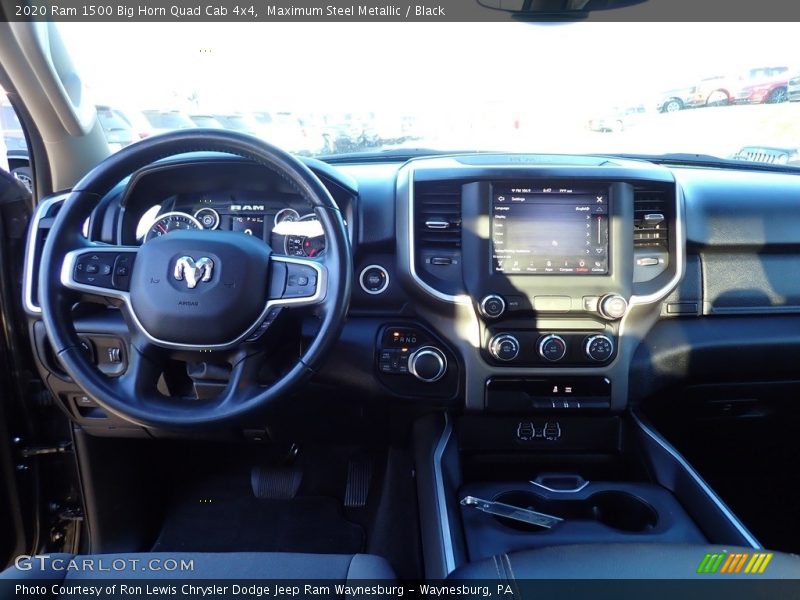 Maximum Steel Metallic / Black 2020 Ram 1500 Big Horn Quad Cab 4x4