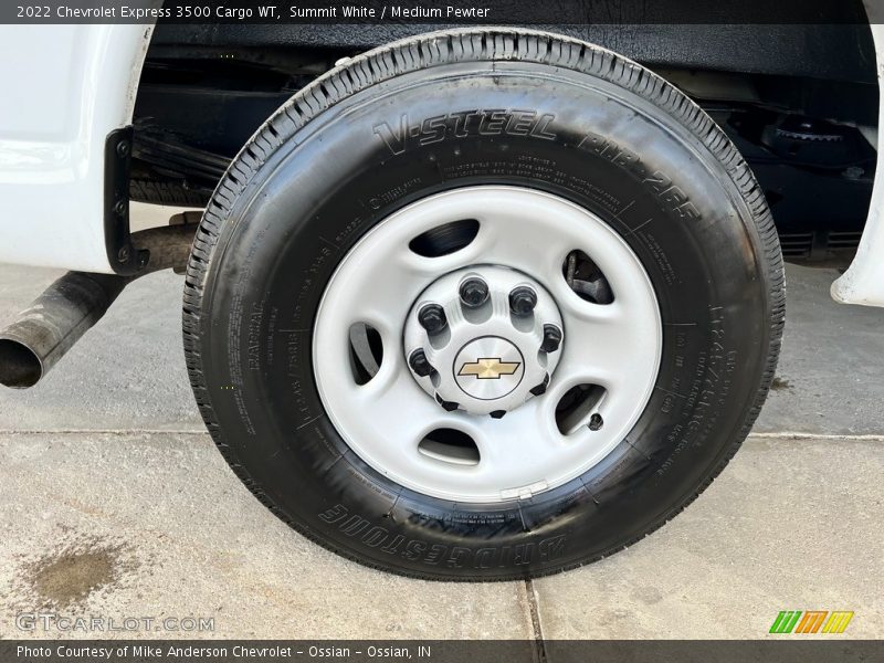 Summit White / Medium Pewter 2022 Chevrolet Express 3500 Cargo WT