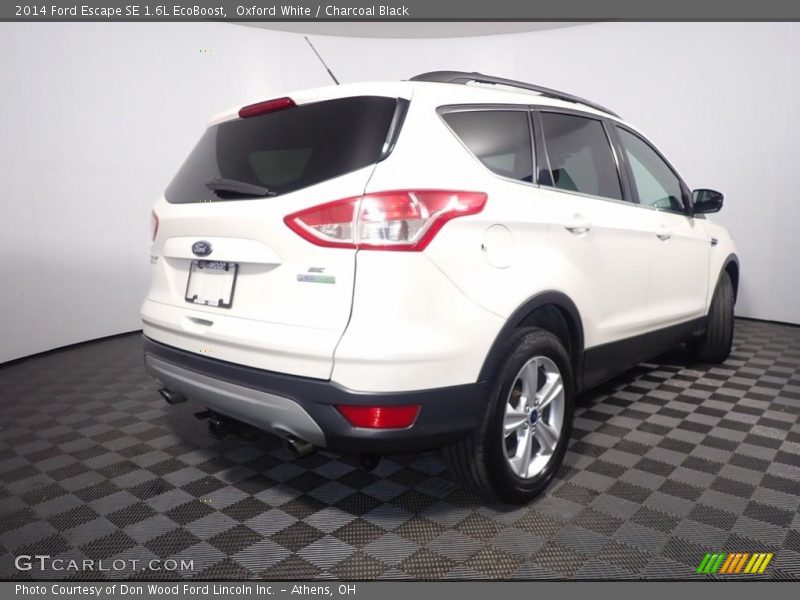 Oxford White / Charcoal Black 2014 Ford Escape SE 1.6L EcoBoost