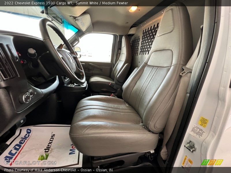 Summit White / Medium Pewter 2022 Chevrolet Express 3500 Cargo WT