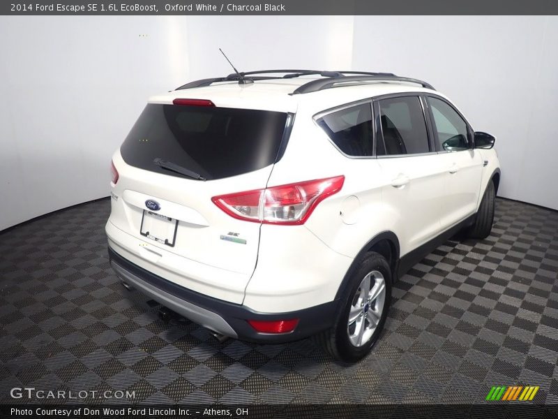 Oxford White / Charcoal Black 2014 Ford Escape SE 1.6L EcoBoost