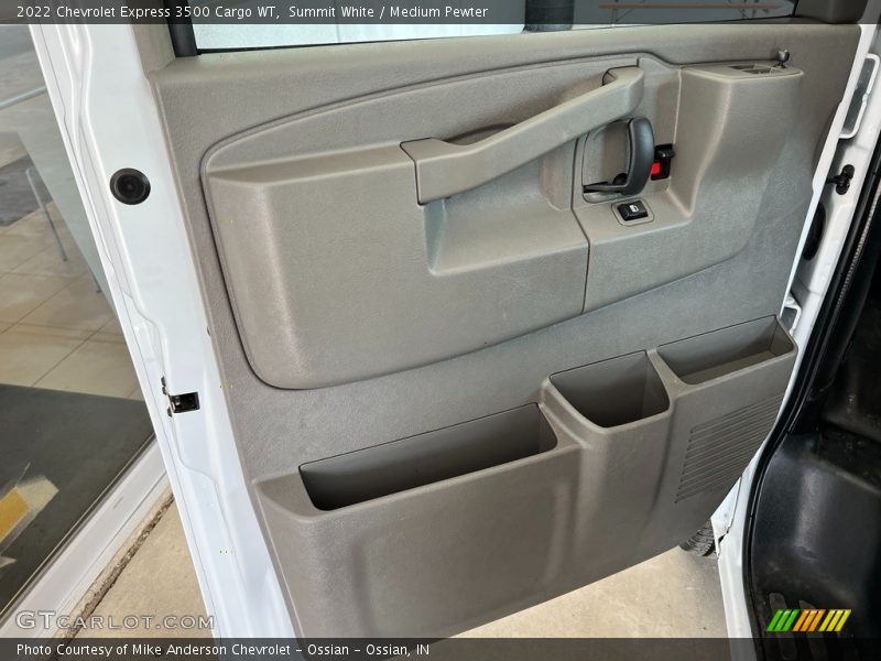 Summit White / Medium Pewter 2022 Chevrolet Express 3500 Cargo WT