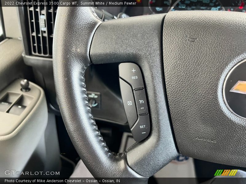 Summit White / Medium Pewter 2022 Chevrolet Express 3500 Cargo WT