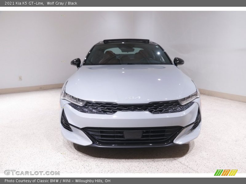 Wolf Gray / Black 2021 Kia K5 GT-Line