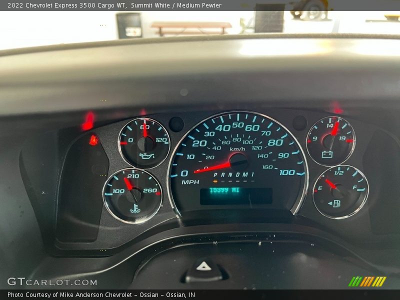 Summit White / Medium Pewter 2022 Chevrolet Express 3500 Cargo WT