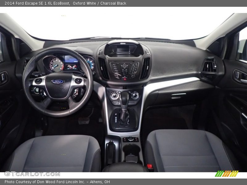 Oxford White / Charcoal Black 2014 Ford Escape SE 1.6L EcoBoost