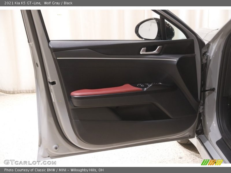 Wolf Gray / Black 2021 Kia K5 GT-Line