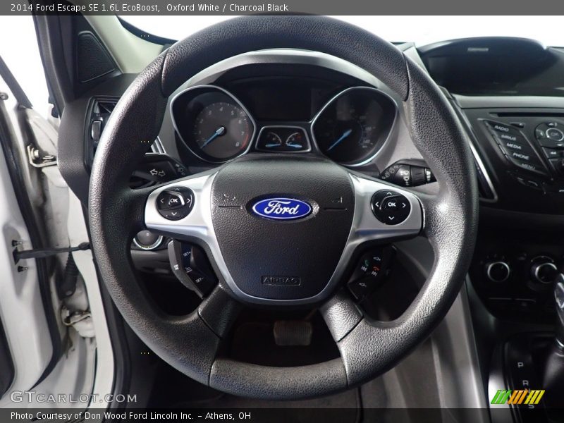 Oxford White / Charcoal Black 2014 Ford Escape SE 1.6L EcoBoost