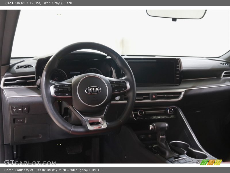 Wolf Gray / Black 2021 Kia K5 GT-Line