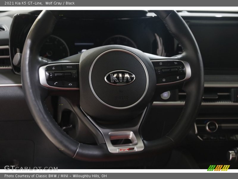 Wolf Gray / Black 2021 Kia K5 GT-Line