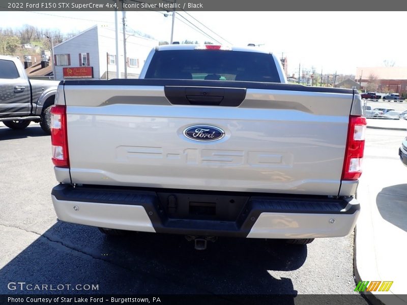 Iconic Silver Metallic / Black 2022 Ford F150 STX SuperCrew 4x4