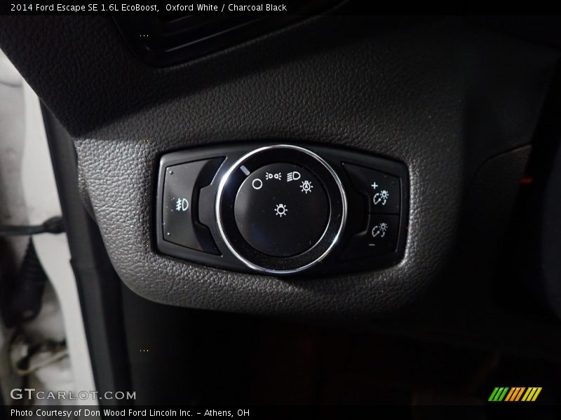 Oxford White / Charcoal Black 2014 Ford Escape SE 1.6L EcoBoost