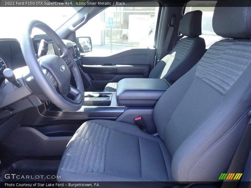 Iconic Silver Metallic / Black 2022 Ford F150 STX SuperCrew 4x4