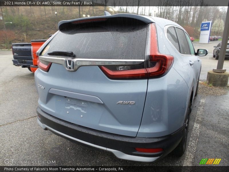 Sonic Gray Pearl / Black 2021 Honda CR-V EX AWD