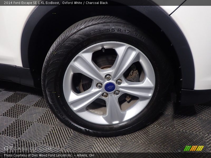 Oxford White / Charcoal Black 2014 Ford Escape SE 1.6L EcoBoost