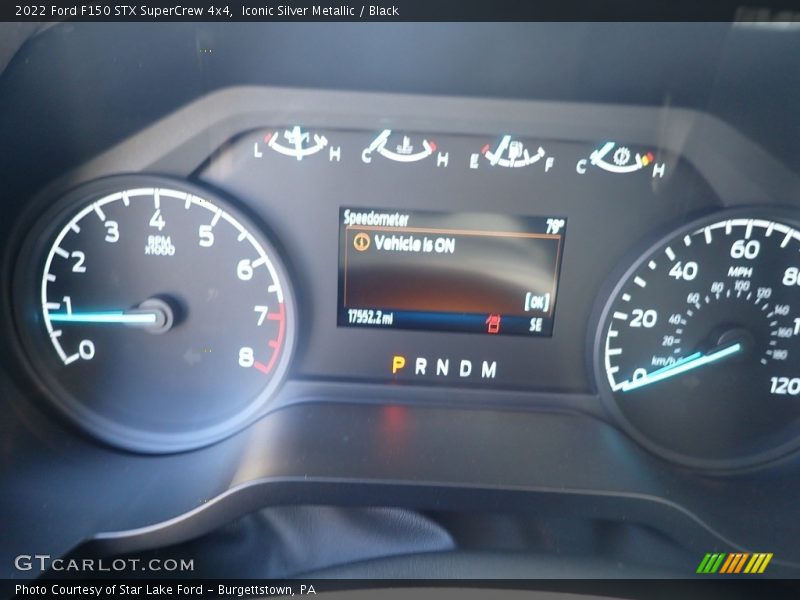 Iconic Silver Metallic / Black 2022 Ford F150 STX SuperCrew 4x4
