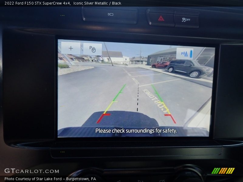 Iconic Silver Metallic / Black 2022 Ford F150 STX SuperCrew 4x4