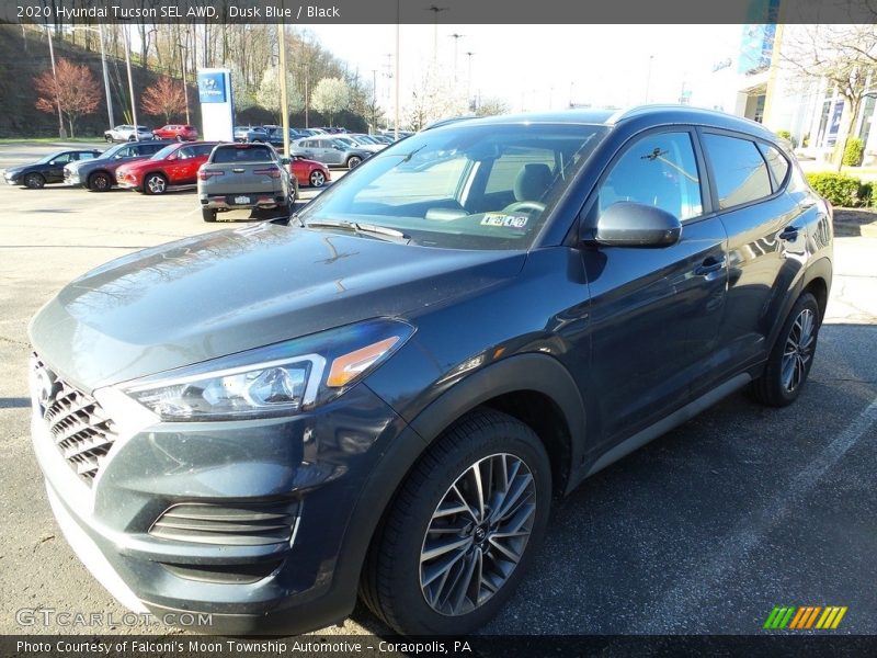Dusk Blue / Black 2020 Hyundai Tucson SEL AWD