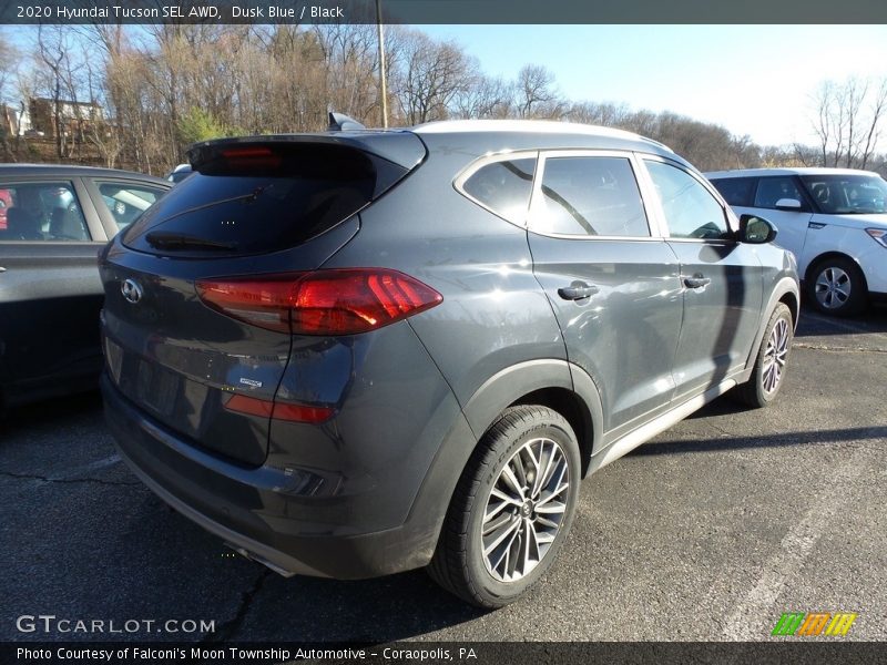 Dusk Blue / Black 2020 Hyundai Tucson SEL AWD