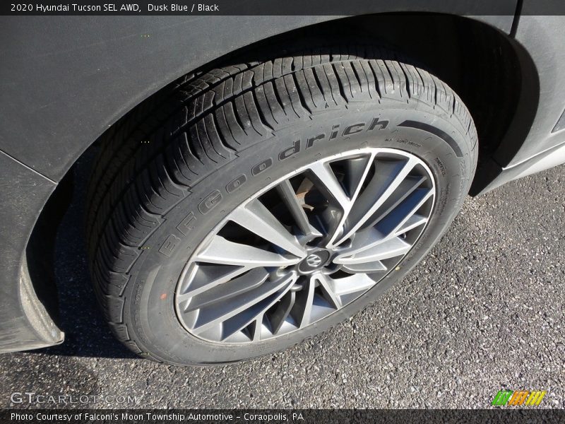 Dusk Blue / Black 2020 Hyundai Tucson SEL AWD