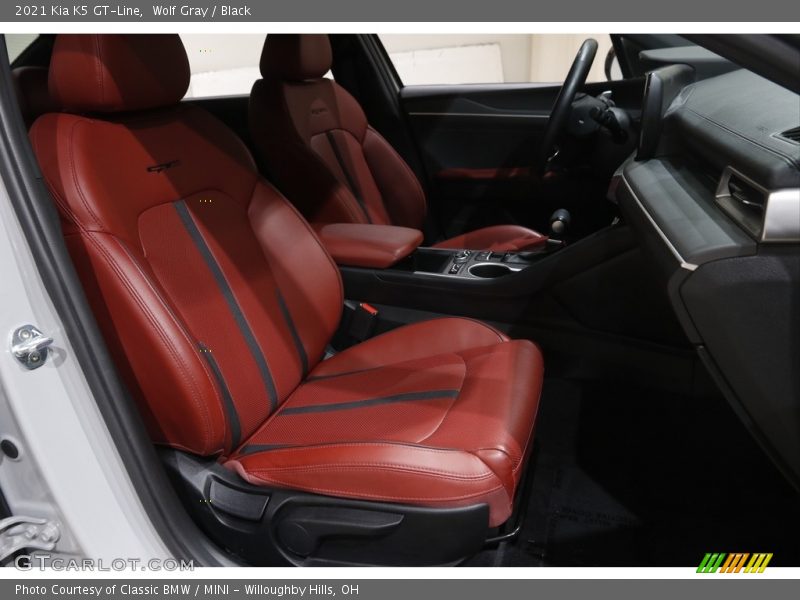 Wolf Gray / Black 2021 Kia K5 GT-Line
