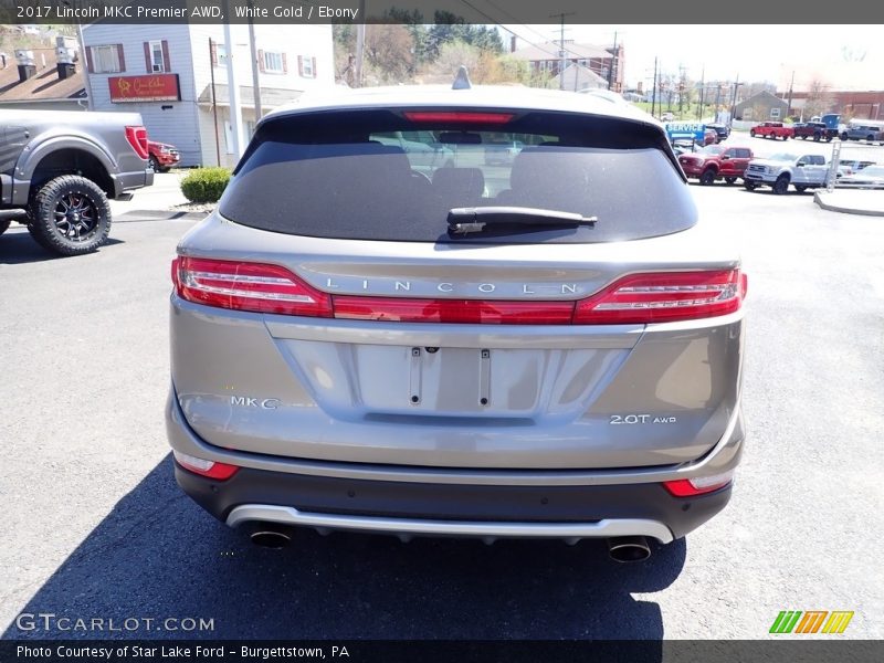 White Gold / Ebony 2017 Lincoln MKC Premier AWD