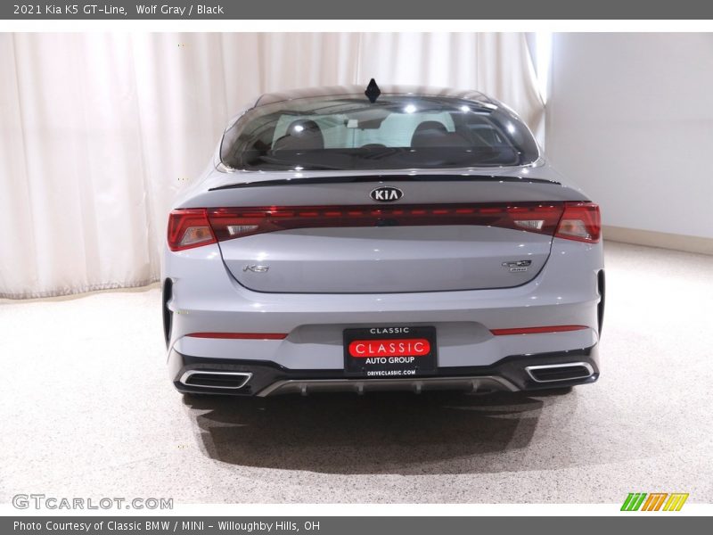 Wolf Gray / Black 2021 Kia K5 GT-Line