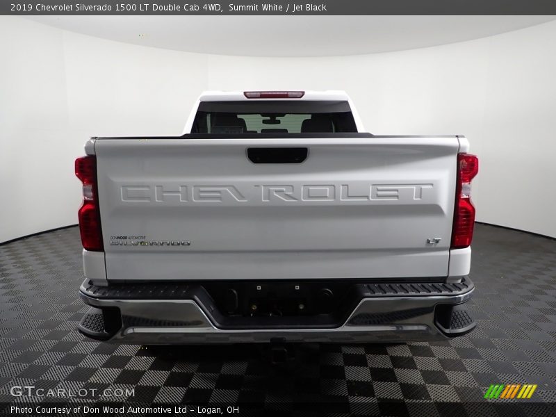 Summit White / Jet Black 2019 Chevrolet Silverado 1500 LT Double Cab 4WD