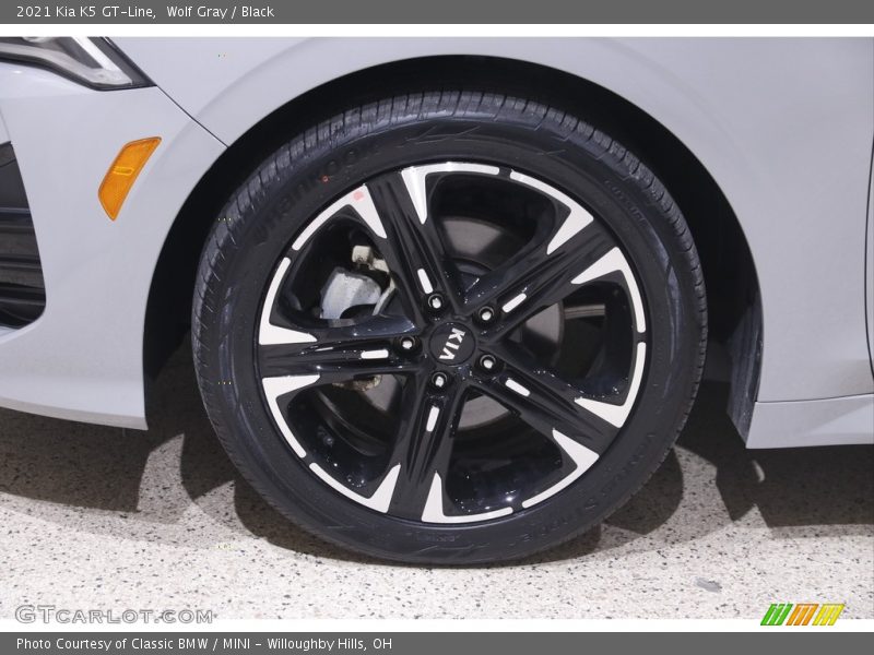 Wolf Gray / Black 2021 Kia K5 GT-Line