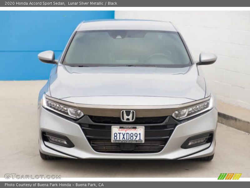 Lunar Silver Metallic / Black 2020 Honda Accord Sport Sedan