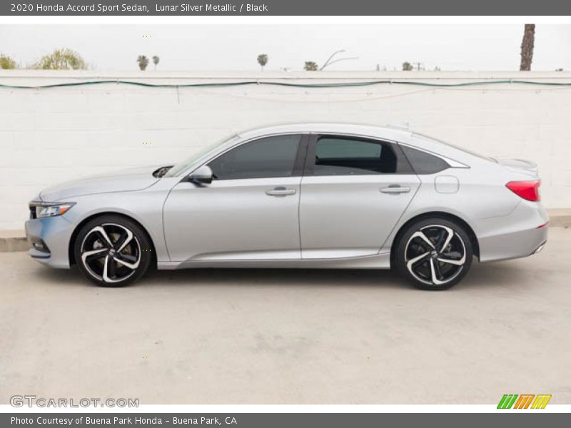 Lunar Silver Metallic / Black 2020 Honda Accord Sport Sedan