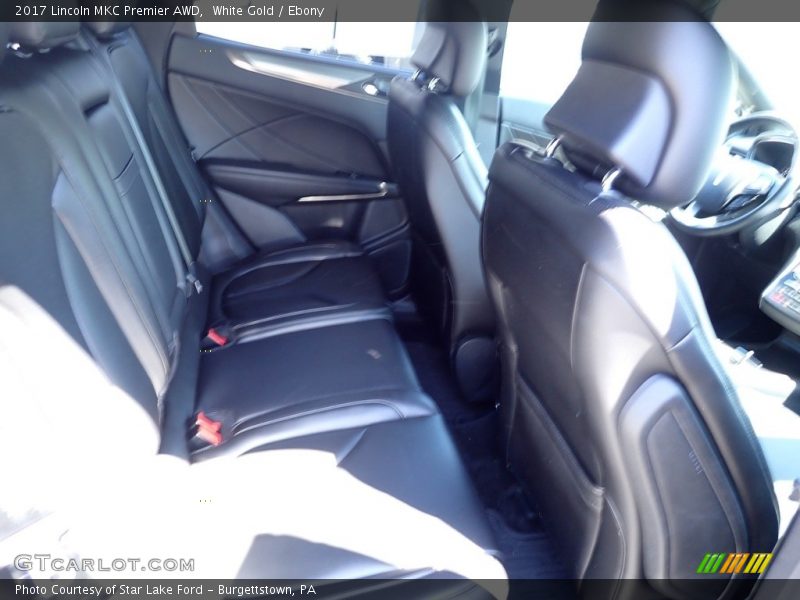 White Gold / Ebony 2017 Lincoln MKC Premier AWD