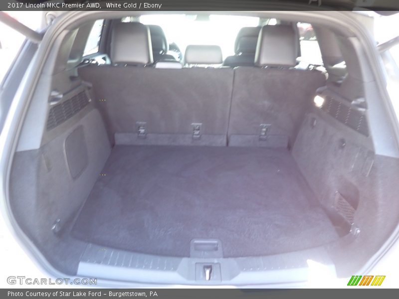 White Gold / Ebony 2017 Lincoln MKC Premier AWD