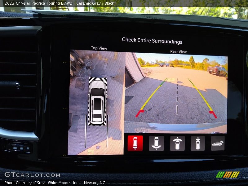 Controls of 2023 Pacifica Touring L AWD