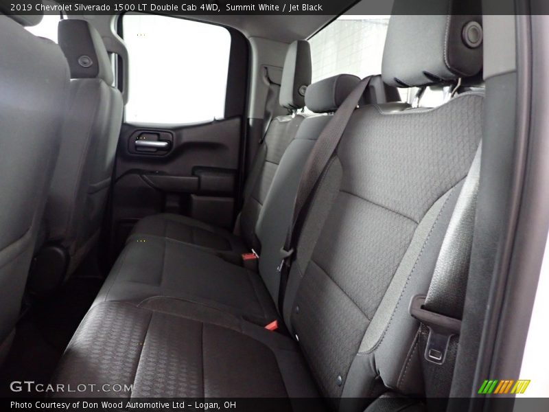 Summit White / Jet Black 2019 Chevrolet Silverado 1500 LT Double Cab 4WD
