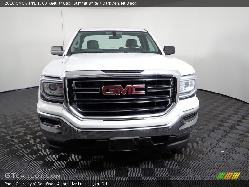 Summit White / Dark Ash/Jet Black 2016 GMC Sierra 1500 Regular Cab