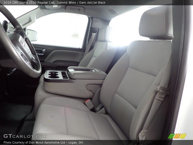 Summit White / Dark Ash/Jet Black 2016 GMC Sierra 1500 Regular Cab